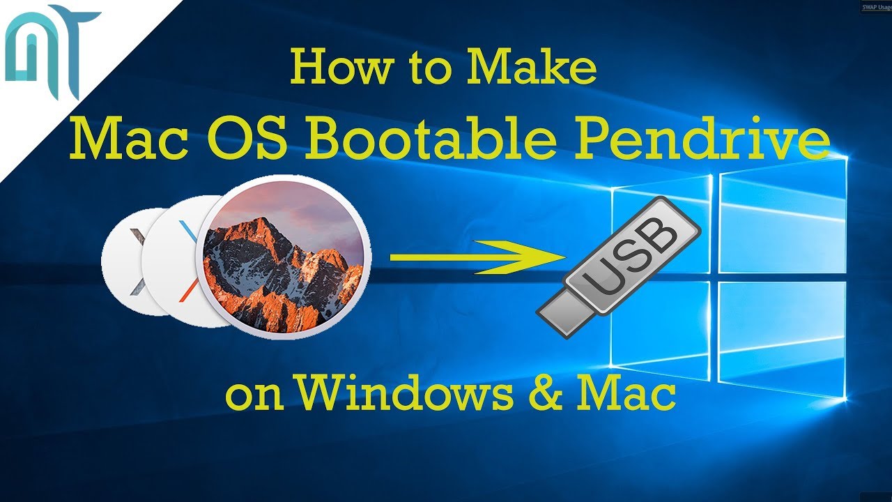make a bootable usb for mac in windows 7